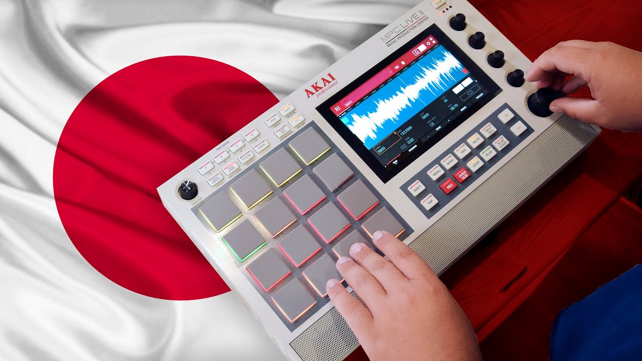 Sampleando música japonesa 🇯🇵 Akai MPC Live 2 Tutorial beatmaking