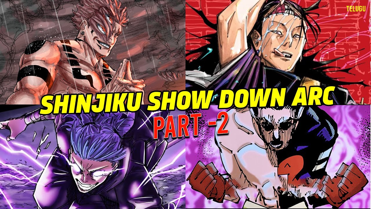 jujutsu kaisen shinjiku showdown arc explained  part-2| sukuna vs kashimo | kejaku vs takaba