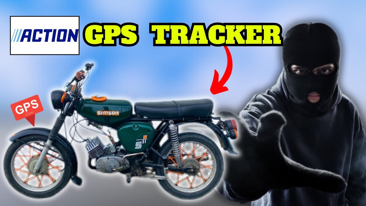 SIMSON GESTOHLEN !! Was taugt der GPS Tracker von Action ?