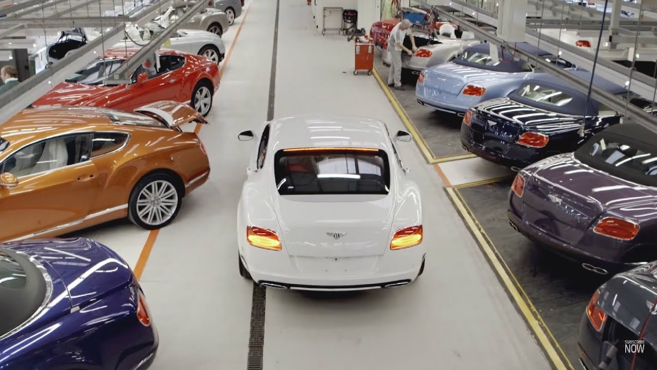 Bentley Continental GT Production
