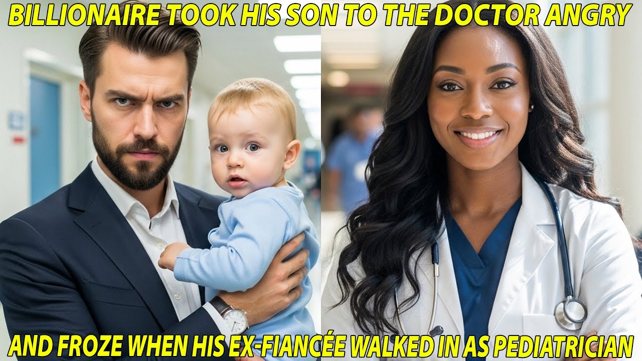 BILLIONAIRE TOOK HIS SON TO THE DOCTOR ANGRY—AND FROZE WHEN HIS EX-FIANCÉE WALKED IN AS PEDIATRICIAN