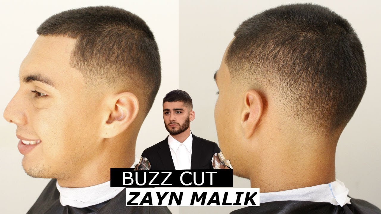 Como Fazer Buzz Cut Inspirado em Zayn Malik | Corte de Cabelo Masculino Passo a Passo