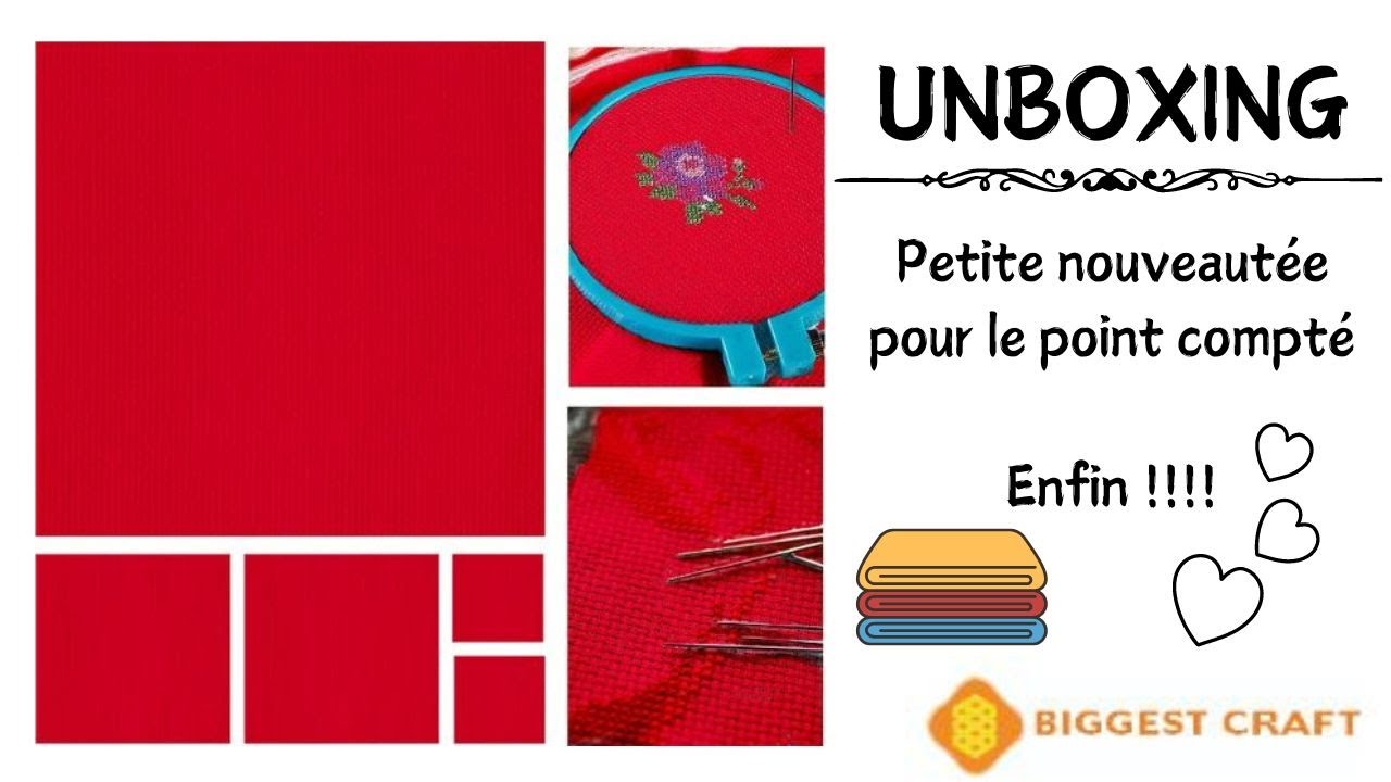 Partenariat #biggestcraft #crossstitch #pointdecroix  #puntodecruz #embroidery #broderie #crosstitch