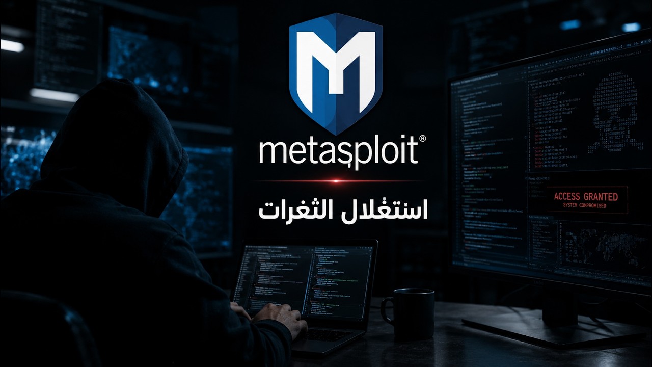 كيف يستغل الهكر الثغرات؟ شرح اداة Metasploit | الامن السيبراني