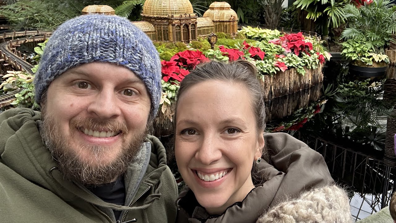 New York Botanical Garden Tour // EPIC Holiday Garden Railroad Display