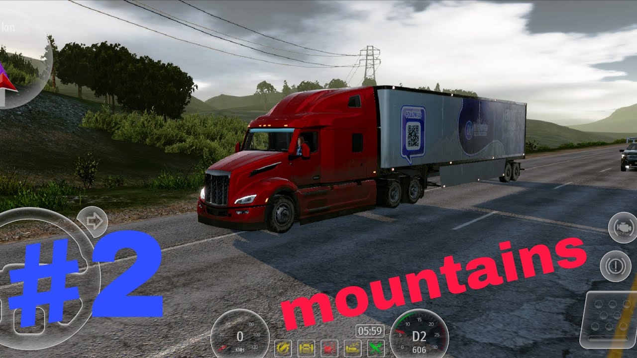 Truck simulator drive |  company give me new truck to drive part 2 #truck  #video 