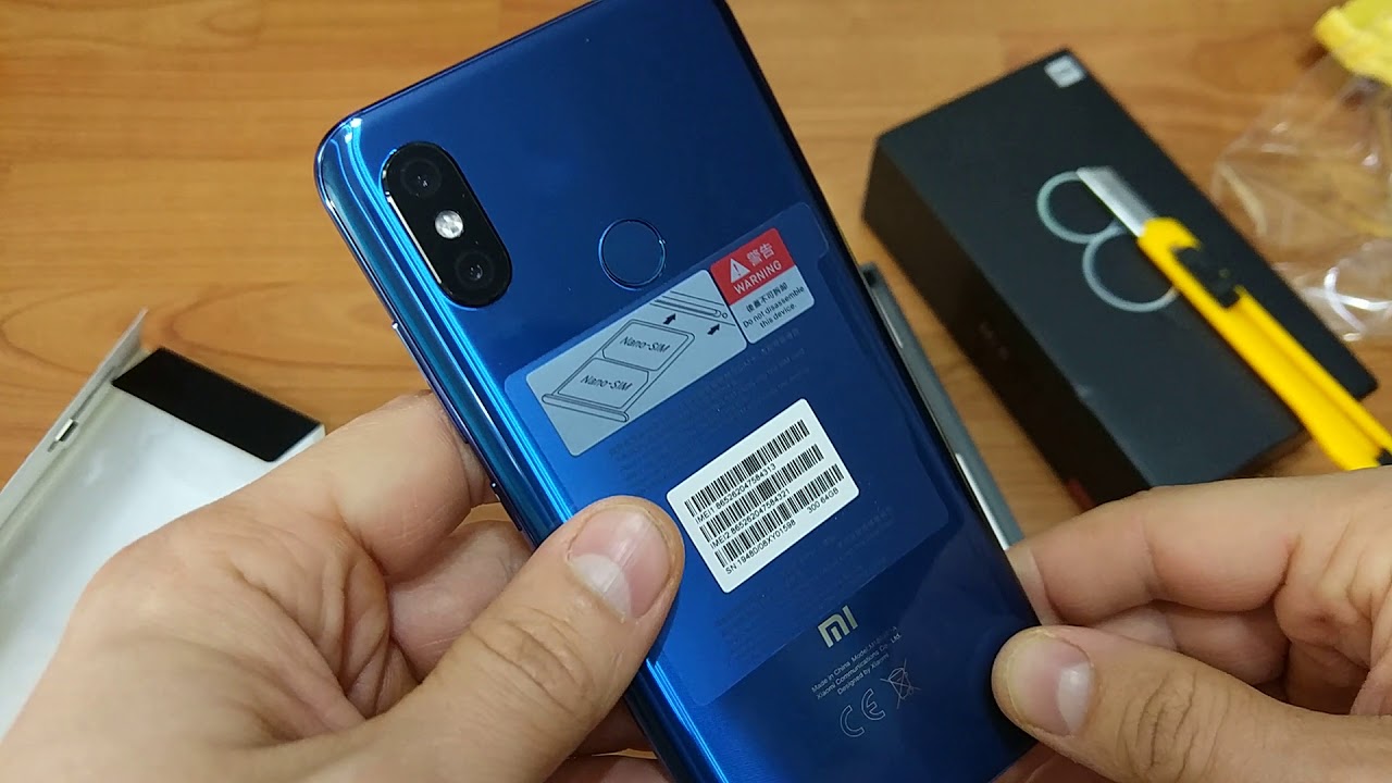 Распаковка Xiaomi Mi8 c PANDAO от 02.01.2019