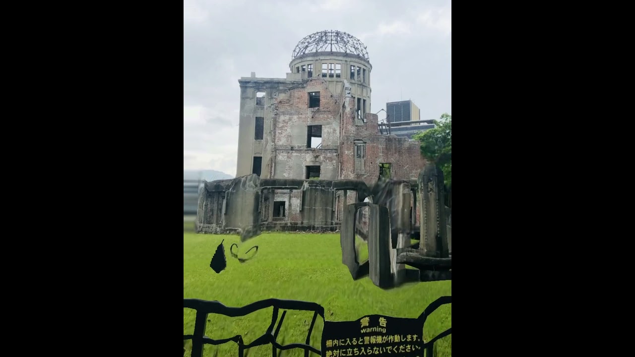 Memorial da Paz de Hiroshima 原爆ドーム #japao #campingcar #history #unesco