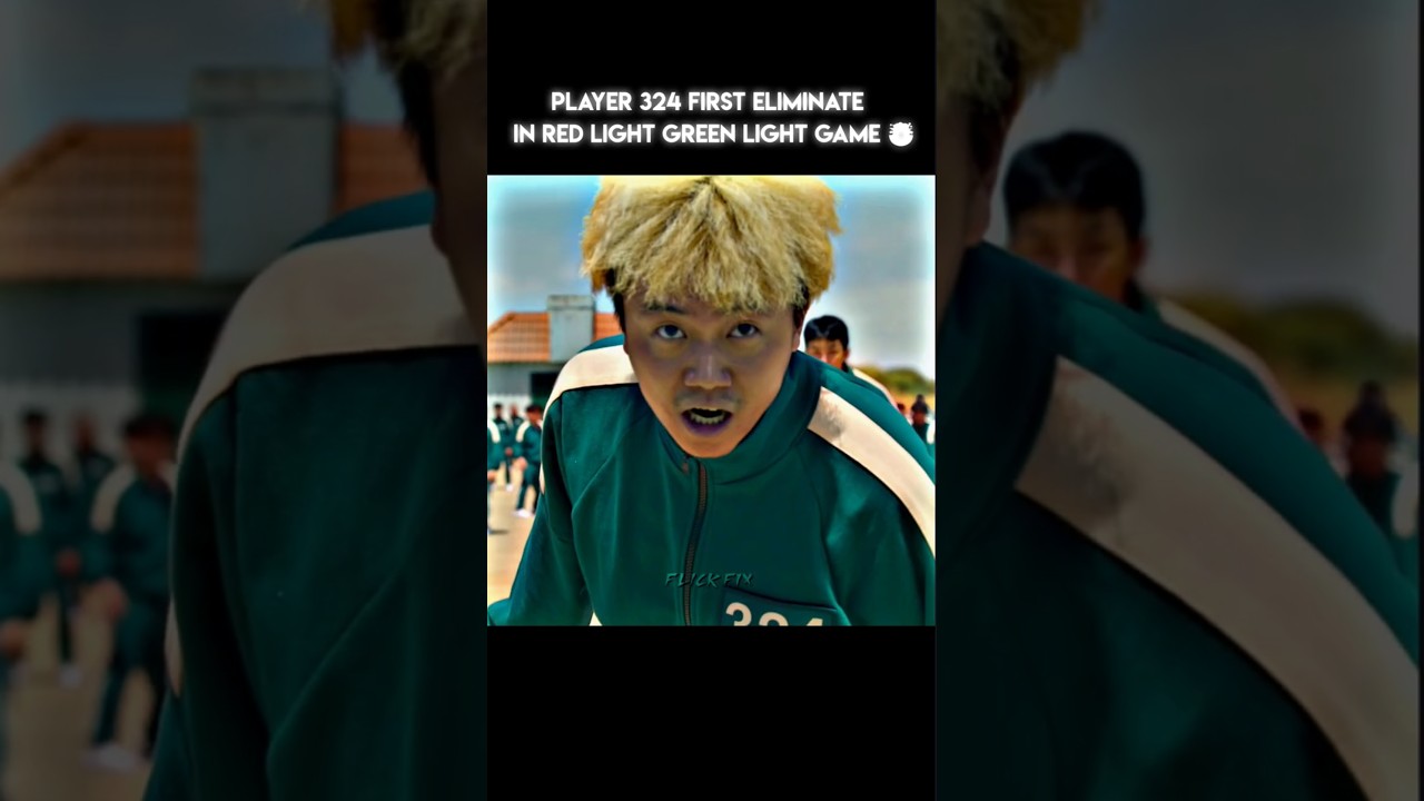 First Eliminated Player In Squid Game Season 1  🤯 #squidgame #shorts