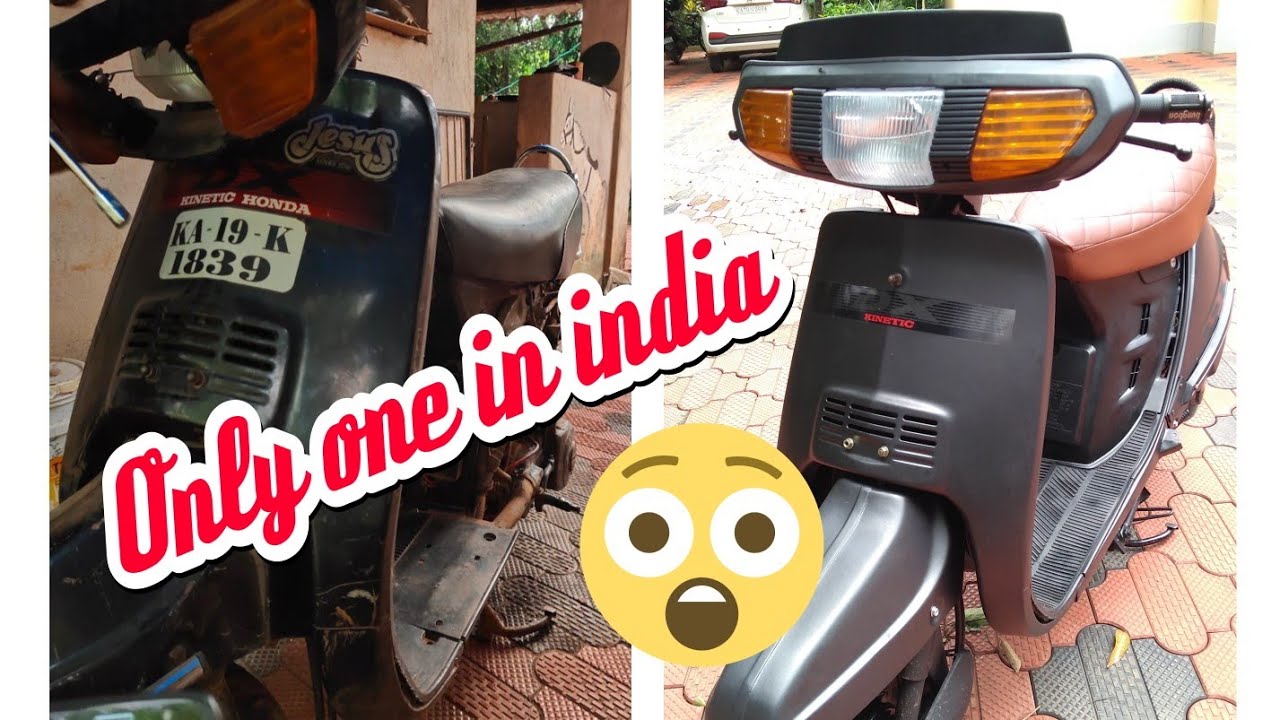 Restoration of KINETIC HONDA 1996 Only one in india??????