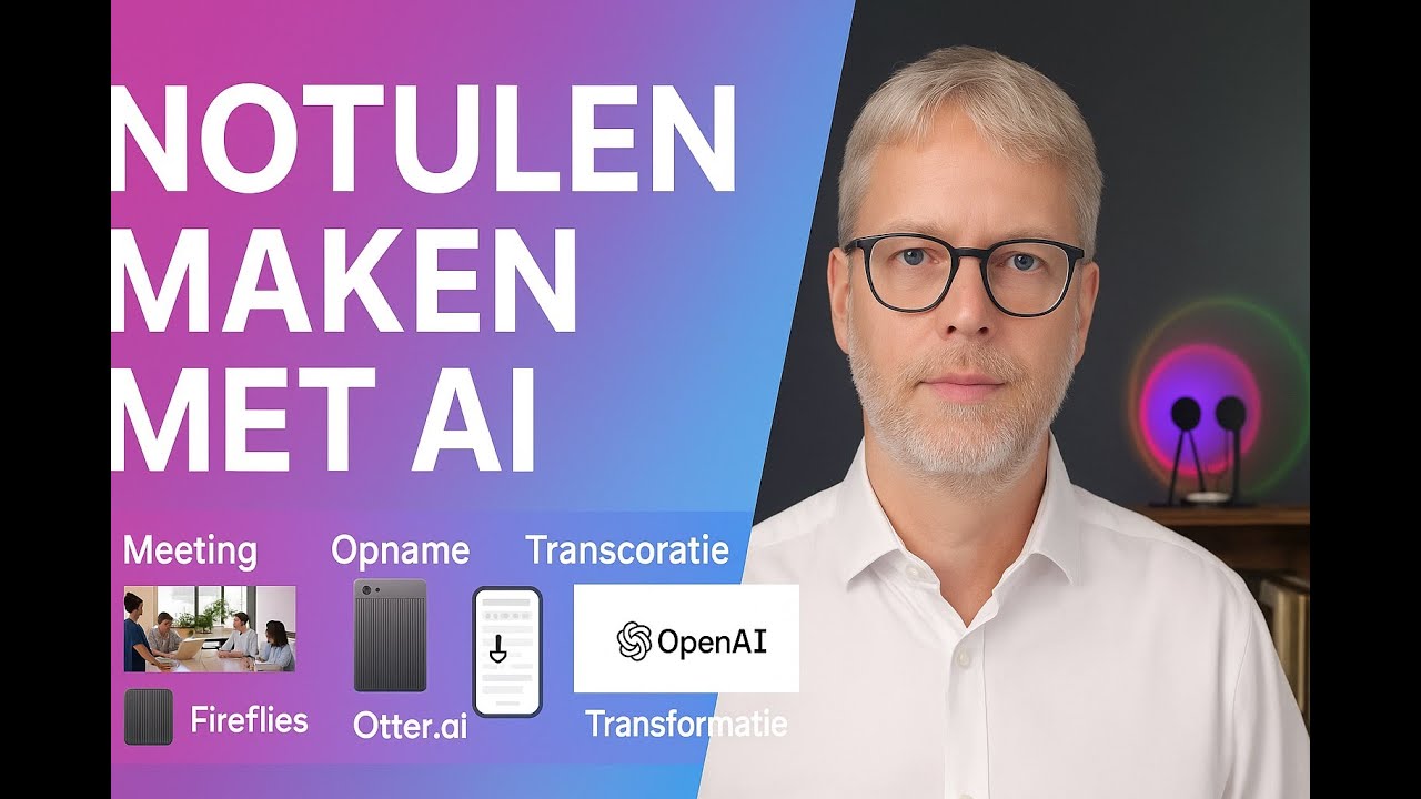 Notuleren met AI. Wat zijn je opties?