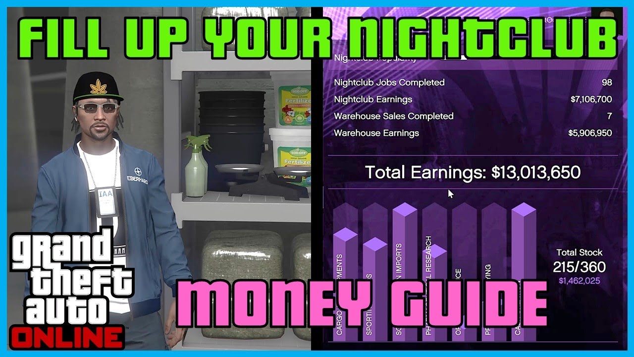 Fastest Way To Fill Up Nightclub Warehouse In GTA Online | Money Guide | GTA 5 Online Tutorial #gta