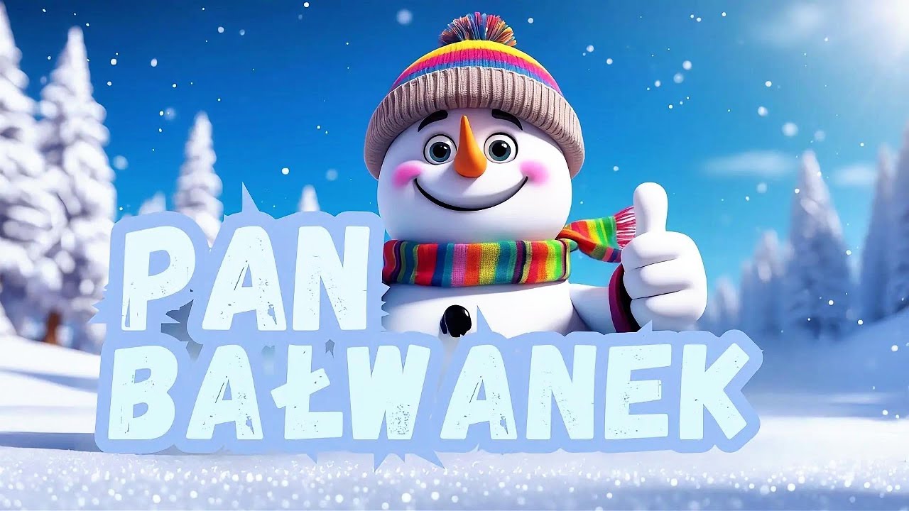 ⛄ Pan Bałwan - Zimowy Hit dla Dzieci! | Jak ulepić Bałwana? ❄️ Taniec i Zabawa
