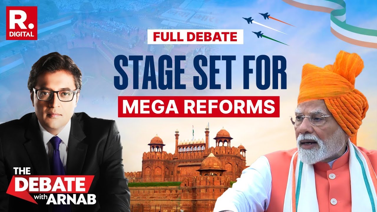 Debate With Arnab:  GST Resolve To Defence Shield, PM Modi Lays Vision Of Samriddh Bharat