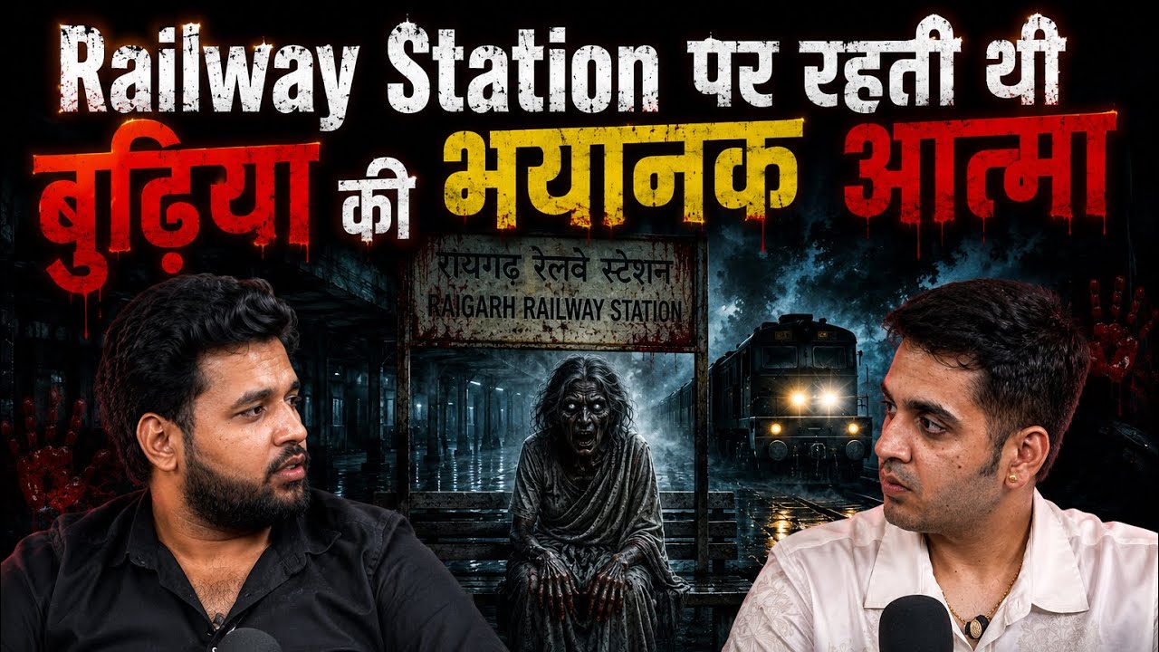 Haunted Railway Station Horror Story That Will Scare You | Night Talk By RealHit