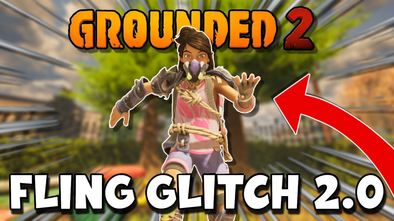 Как перелететь через всю карту за СЕКУНДЫ в Grounded 2!
