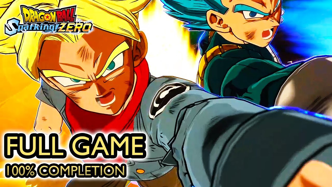 DRAGON BALL: Sparking! ZERO - Full Game Trunks 100% Walkthrough (HQ)