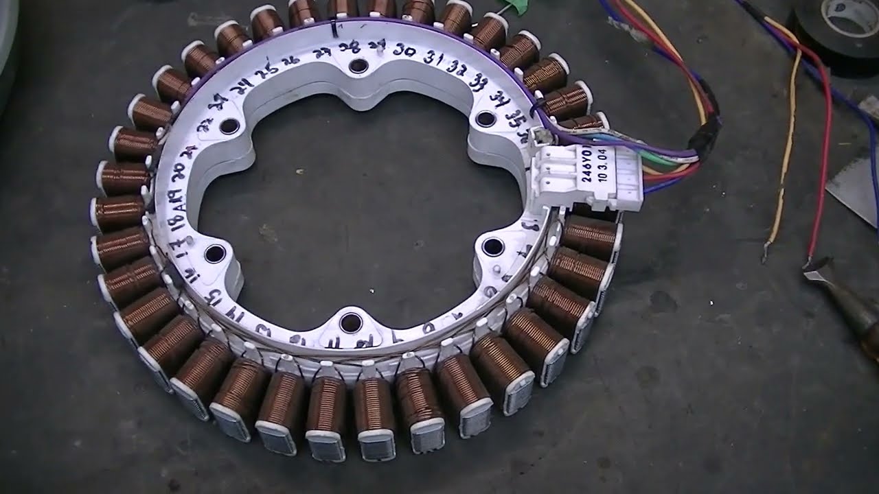 éolienne construction maison avec moteur de laveuse