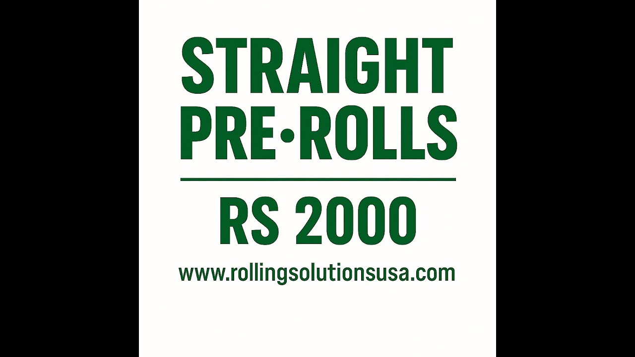 Commercial Hemp pre-roll Machine-RS 2000