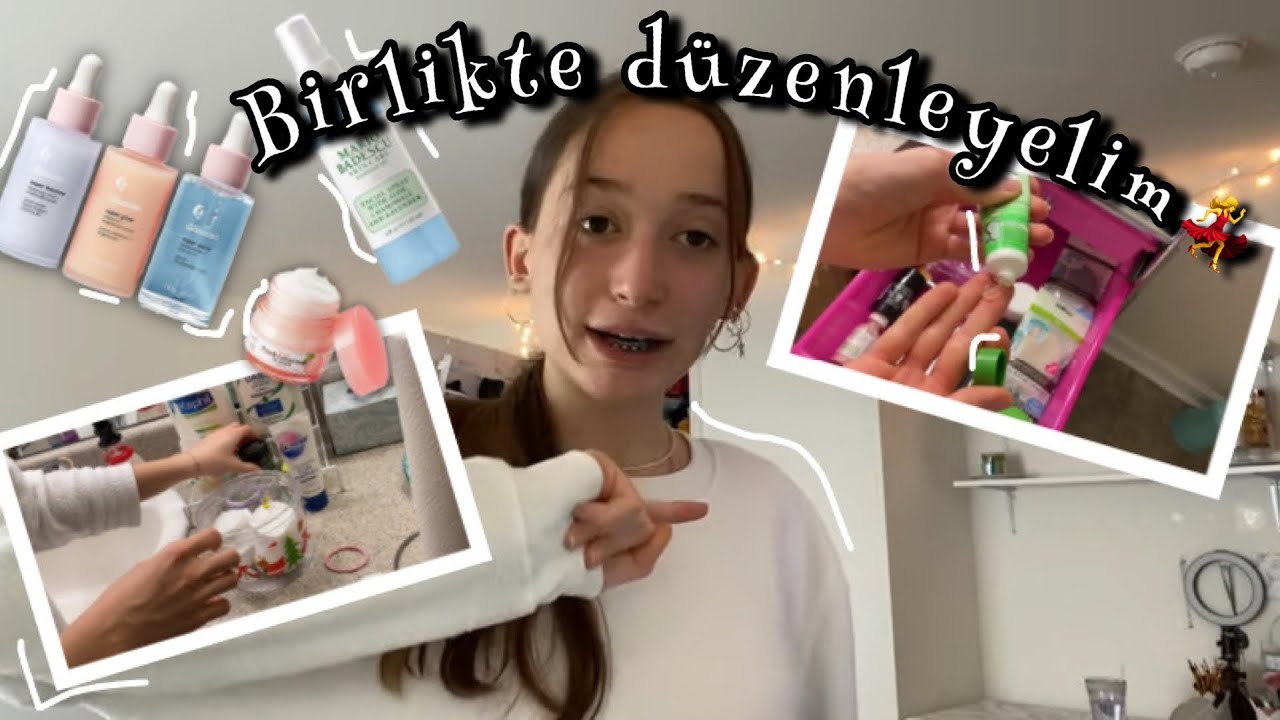 Bakım Malzemelerimi Düzenleyelim/atalım💆‍♀️💅