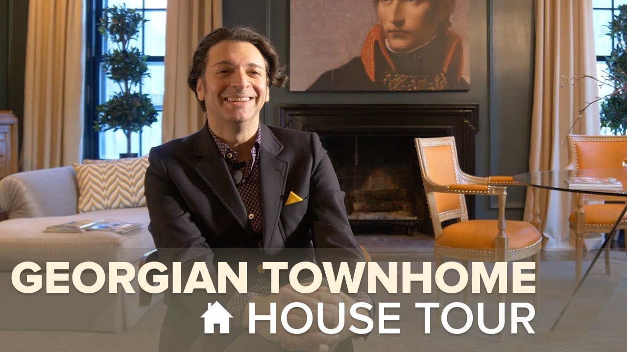 Tour this Montreal Townhome with a Georgian Twist