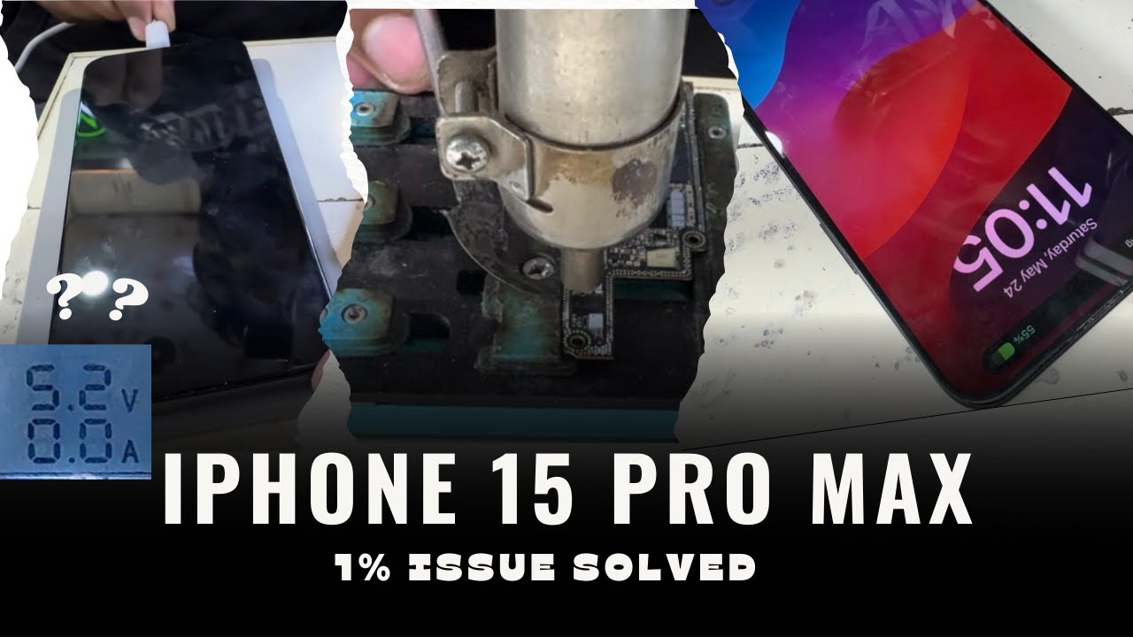 iPhone 15 pro max 1% issue 😎 || Tigrus or U2 ? 🤔 full video
