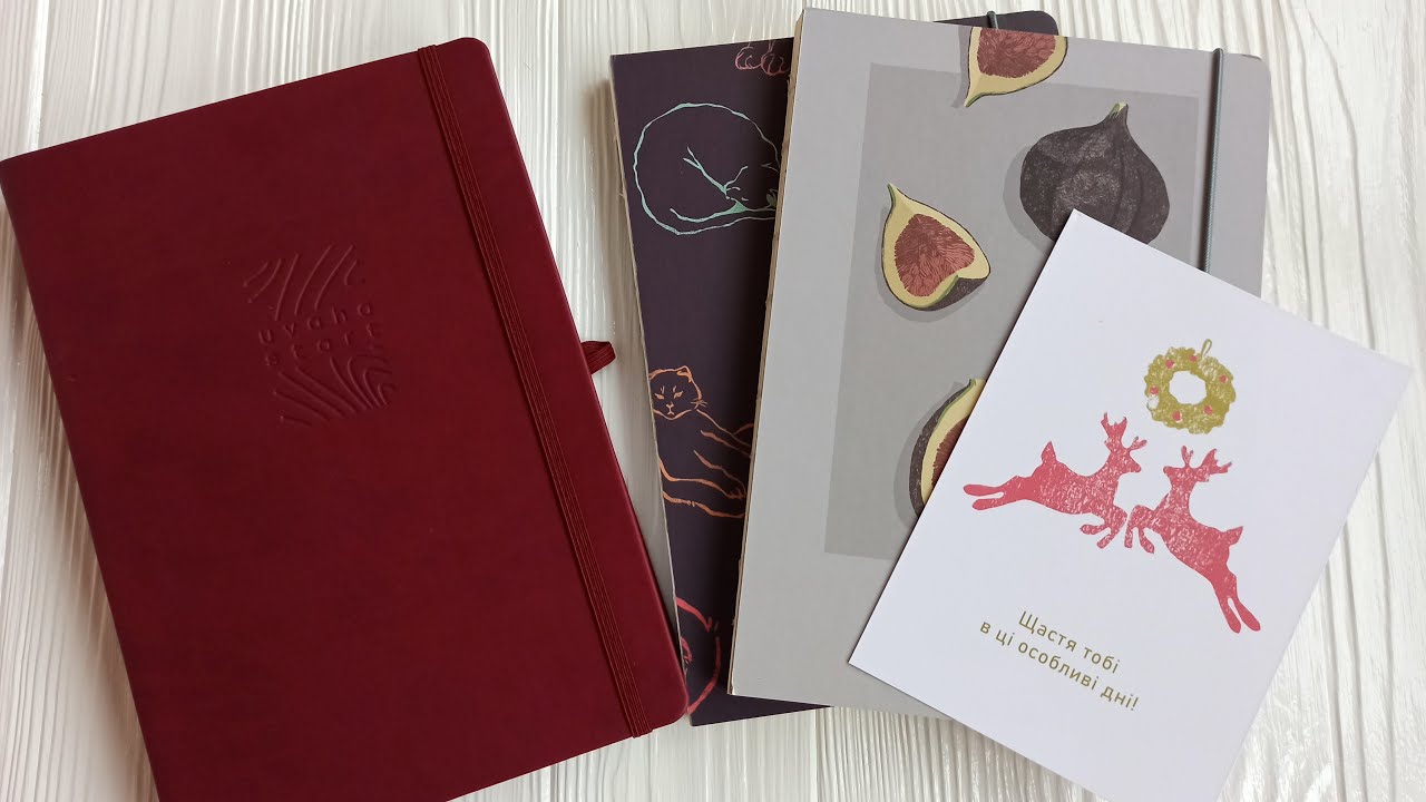 Планер  и блокноты в точку от QISO. Сравнение с блокнотом Moleskine.