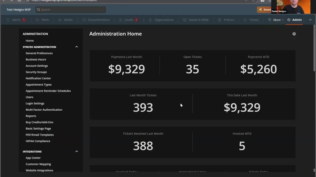 Syncro Custom Forms Setup