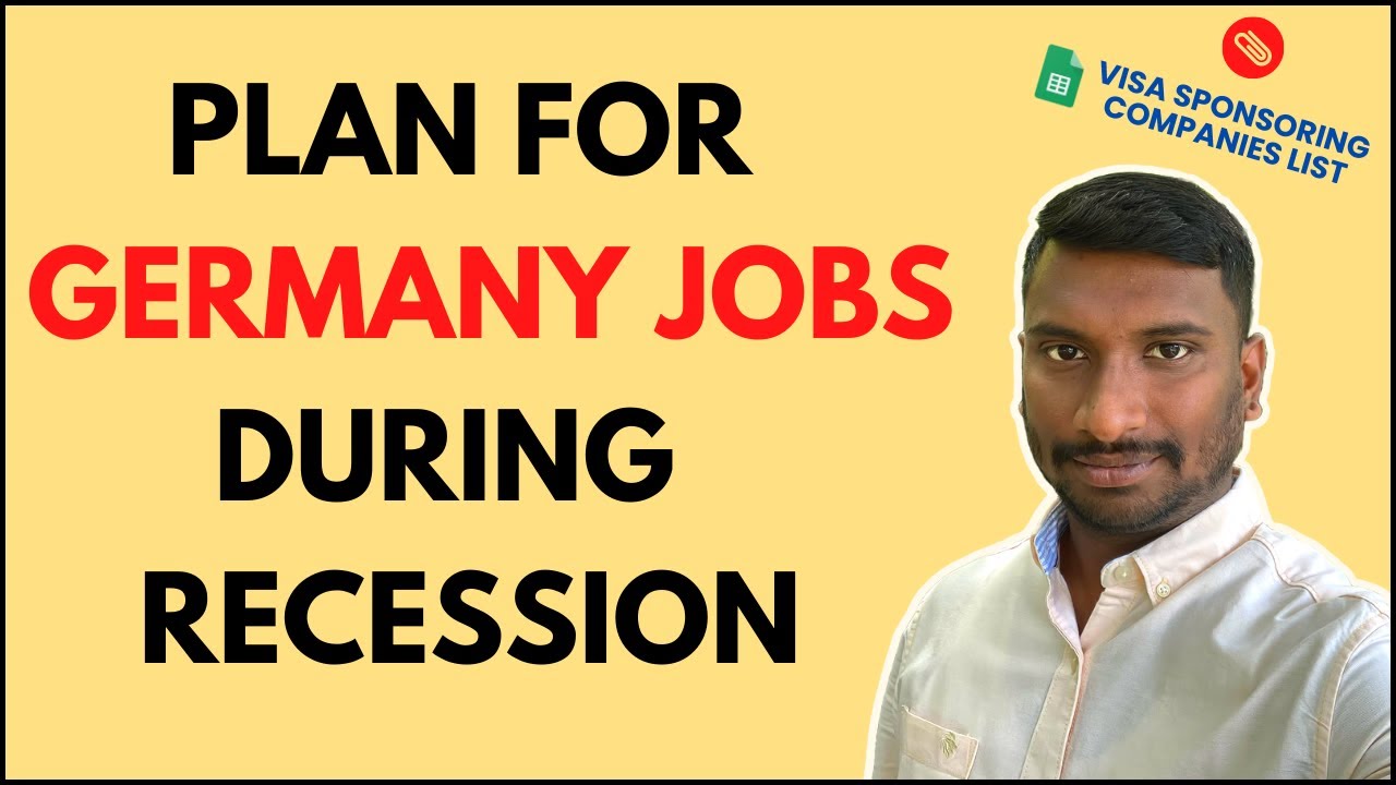 Visa Sponsoring Companies List during Recession | Plan Your Germany Job Search