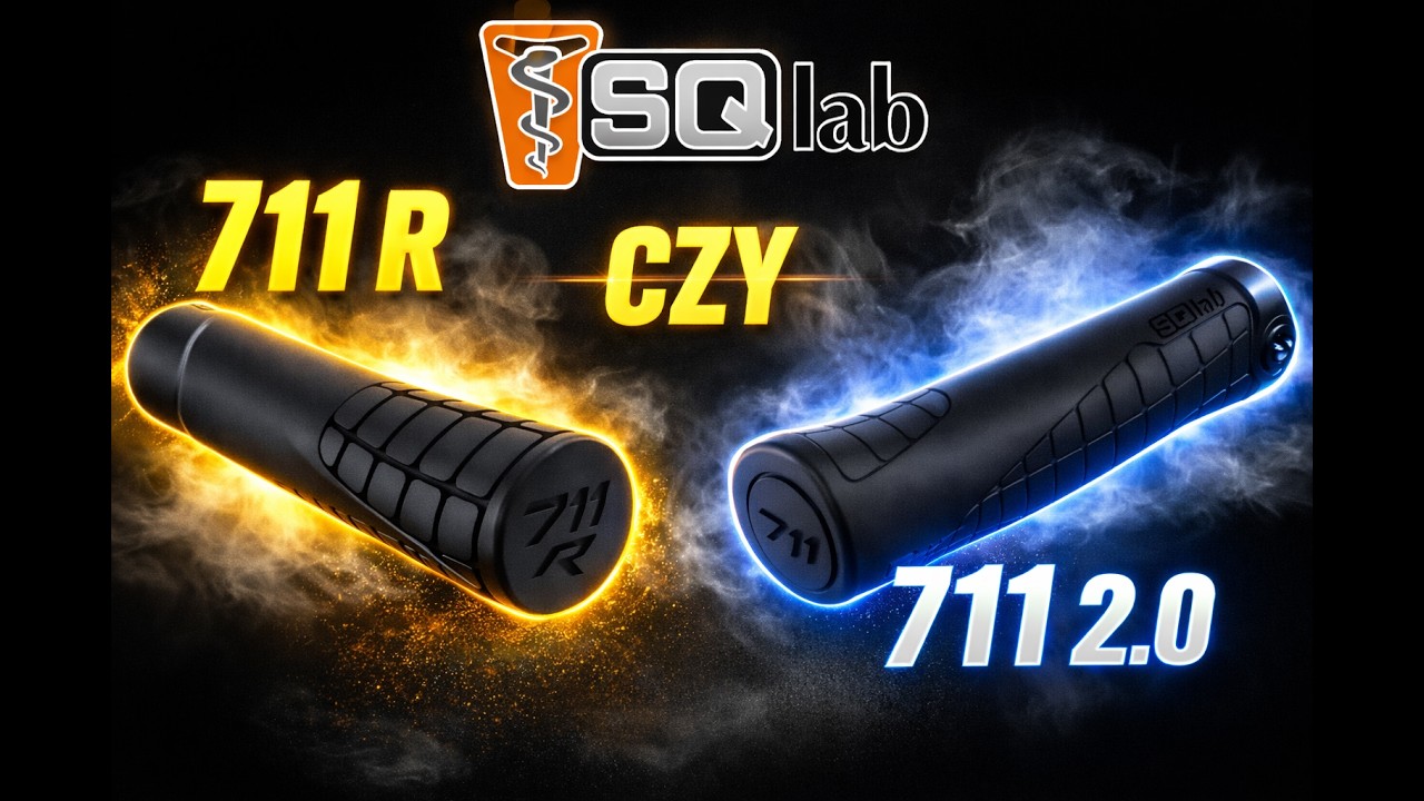 CHWYTY SQLAB 711 i 711R // WAGA SPECYFIKACJA RODZAJE // LEPSZE NIŻ GRIPY ERGON GXR I GA 2 ???