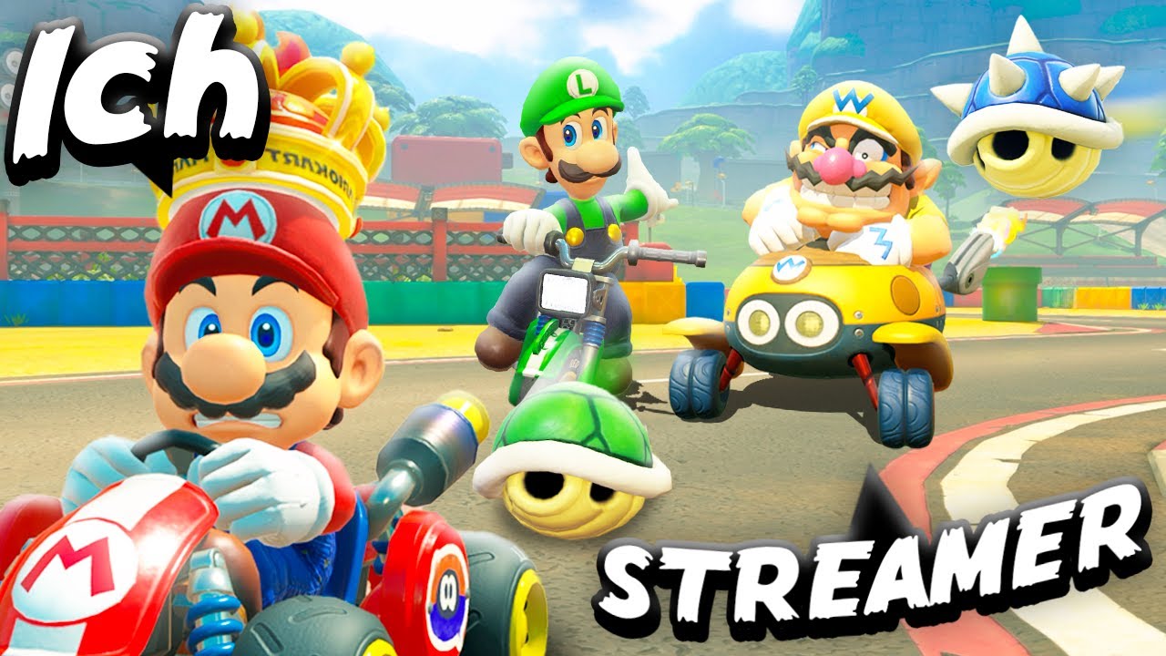 ICH wurde zu einem Mario Kart STREAMER Turnier eingeladen!