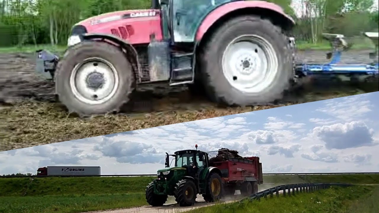 Akcja Obornik i Orka na 3 traktory/ Case,Johnderre,Fendt