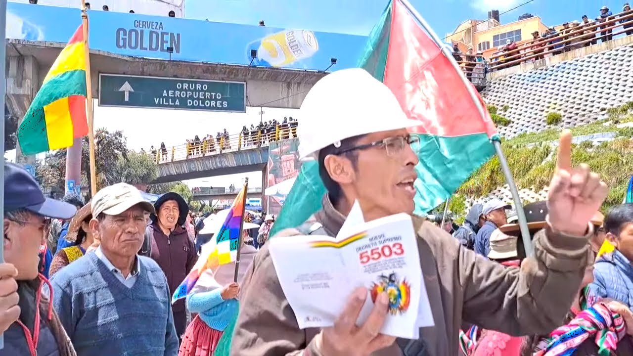 La Paz y Tarata refuerzan bloqueo nacional y informan sobre el 