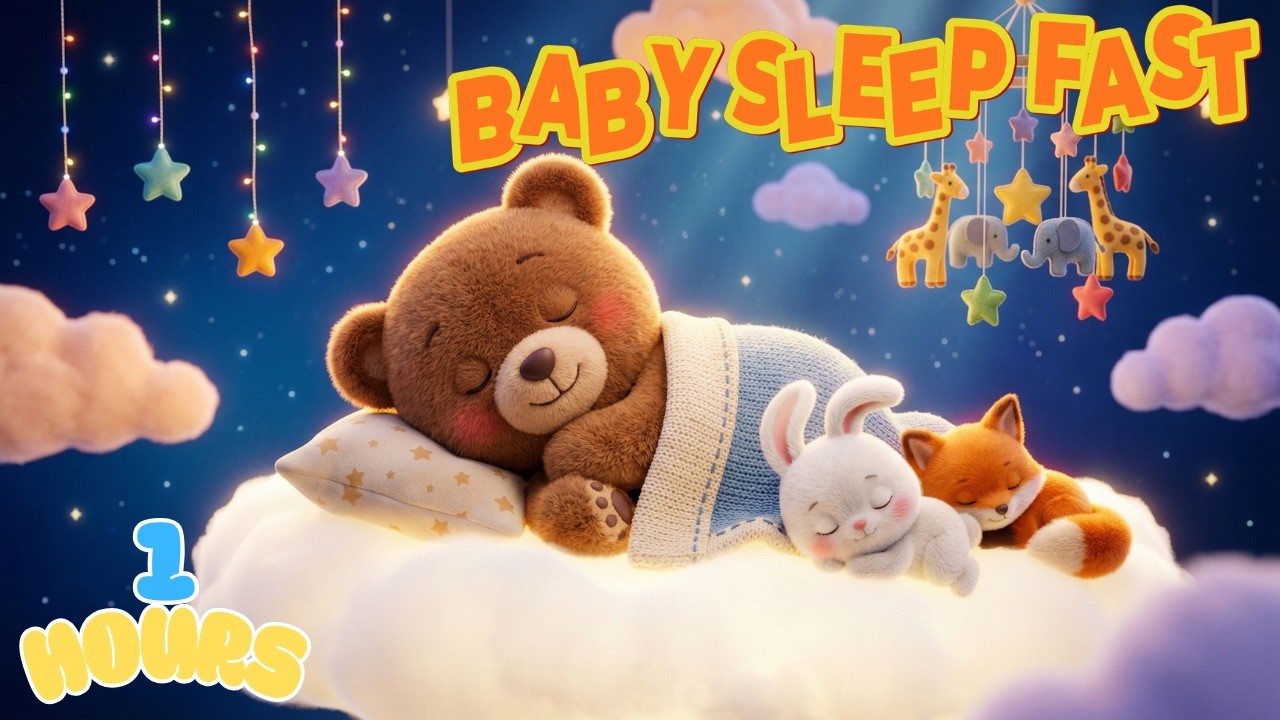 Soft Lullabies 💖 Baby Falls Asleep Fast 😴 Calming Sleep Music