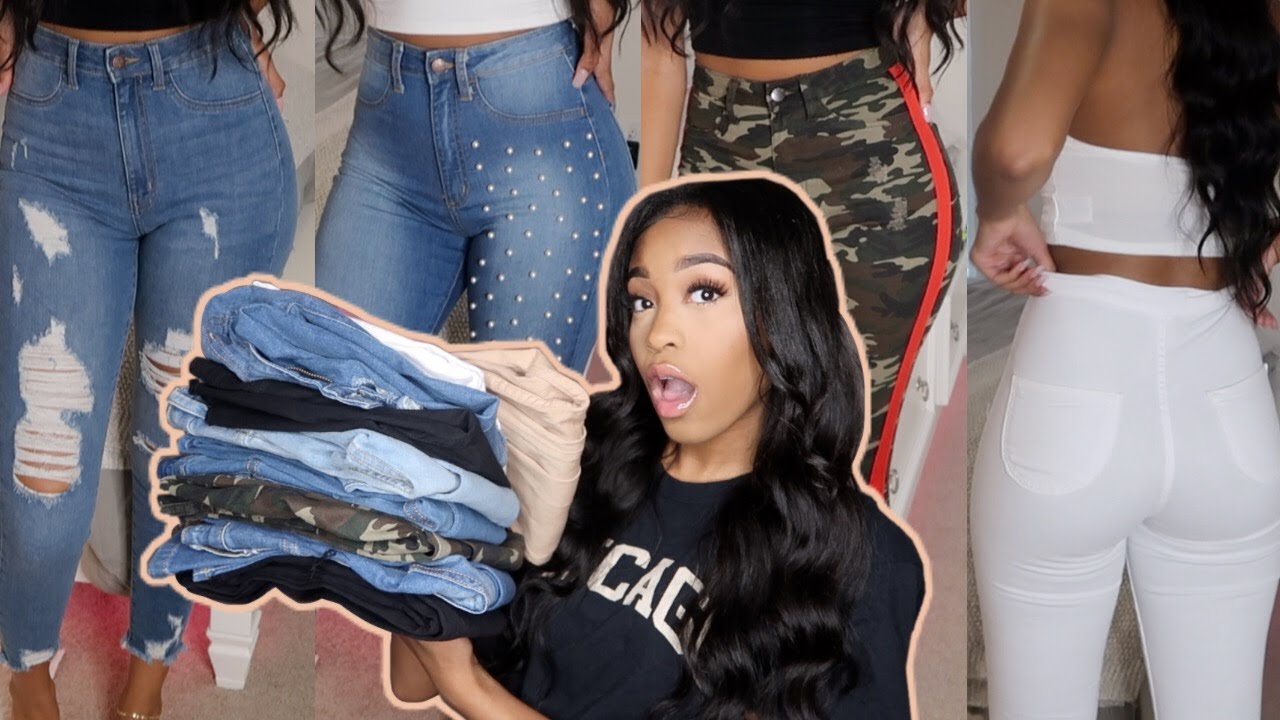 HUGE JEANS TRY ON HAUL 😍  | MONOTIQUES