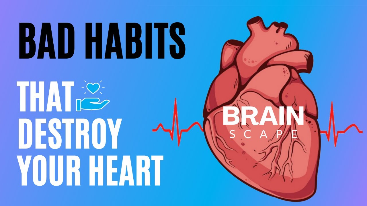 Bad habits that damages your heart (heart disease)