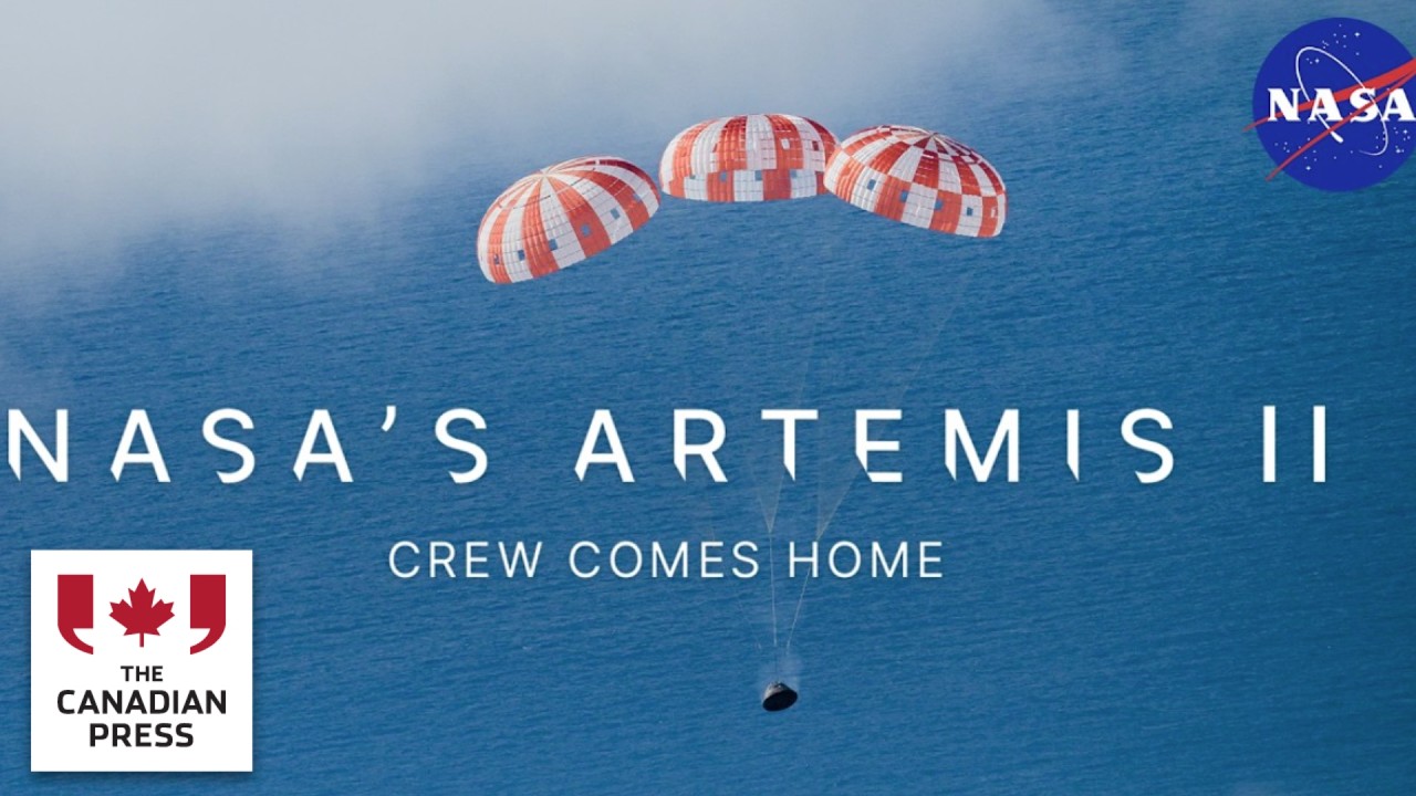LIVE: NASA&rsquo;s Artemis II Crew Comes Home