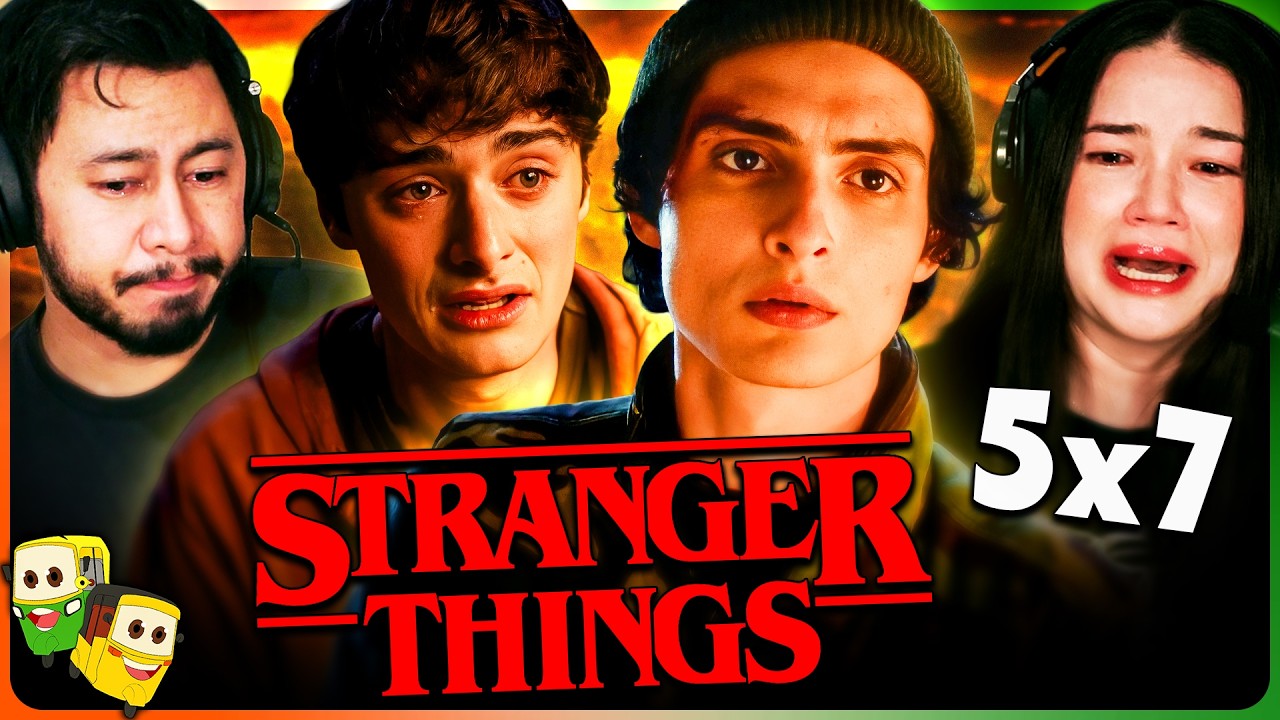 STRANGER THINGS Season 5 Episode 7 REACTION! | Netflix | Millie Bobby Brown | Finn Wolfhard