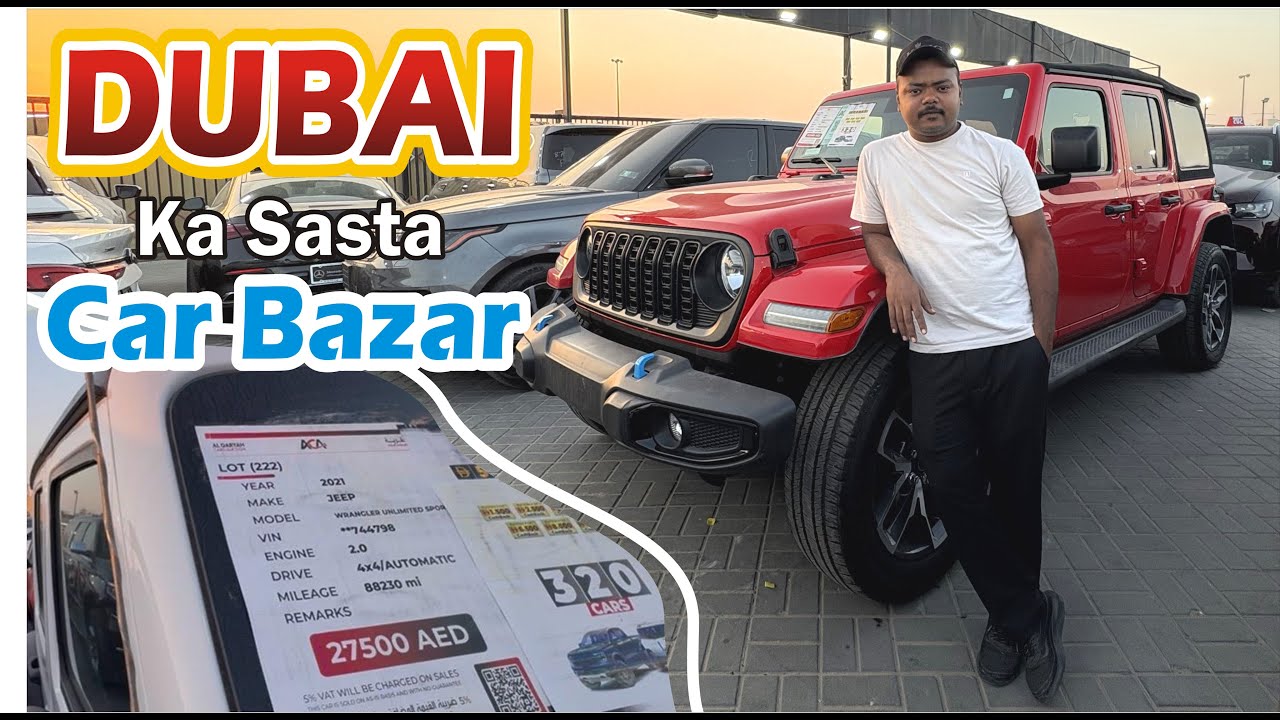 Dubai Accidental Cars Auction | The IndoDubai Travellers