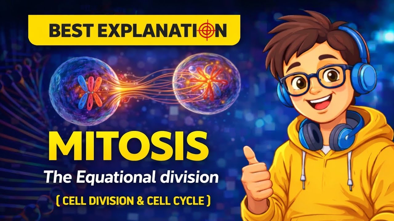 Mitosis in One Shot | Equational Division | NEET Biology