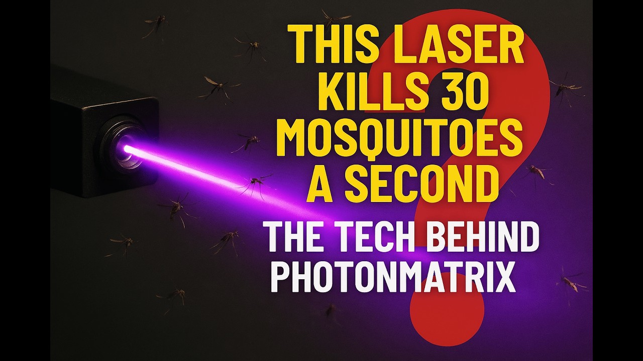 This Laser Kills 30 Mosquitoes a Second - The Tech Behind Photonmatrix