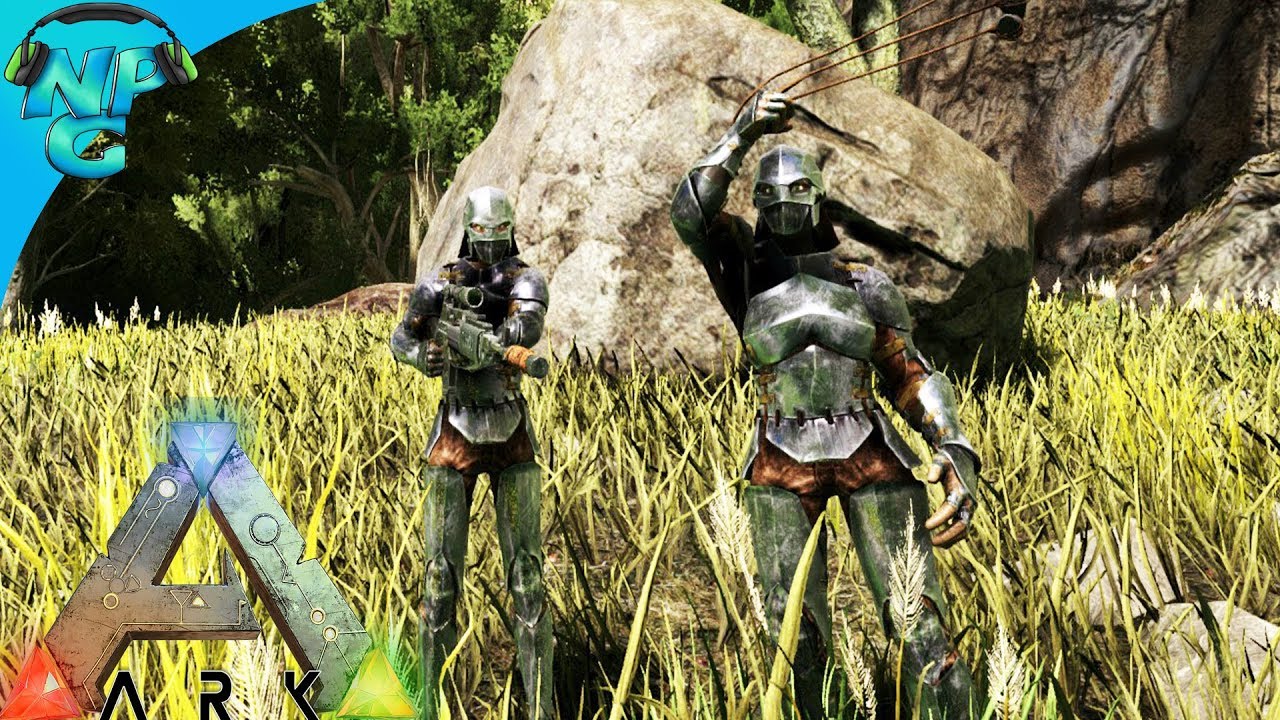 2 Men 1 Base Raid Challenge - Broken Plant X Turrets VS 2 Men 1 Base! ARK Survival Evolved