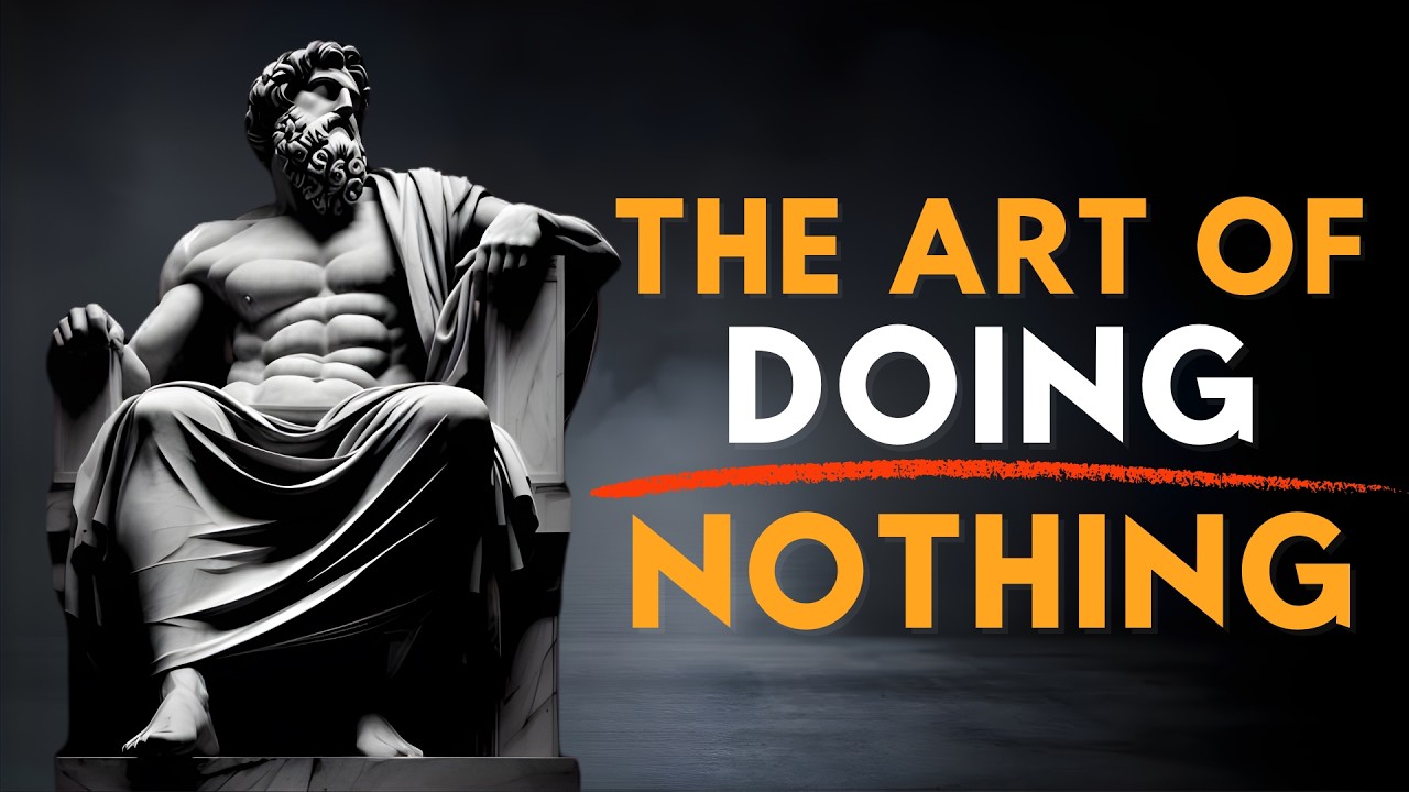 The Power of Doing Nothing | Stoicism Life Lessons for Peace & Success