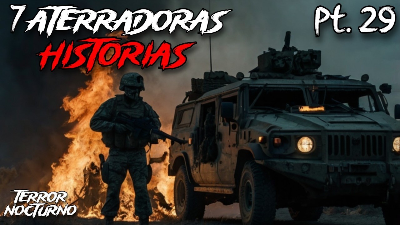 1 hora de Relatos de TERROR de MILITARES Mexicanos PT.29 l Terror Nocturno