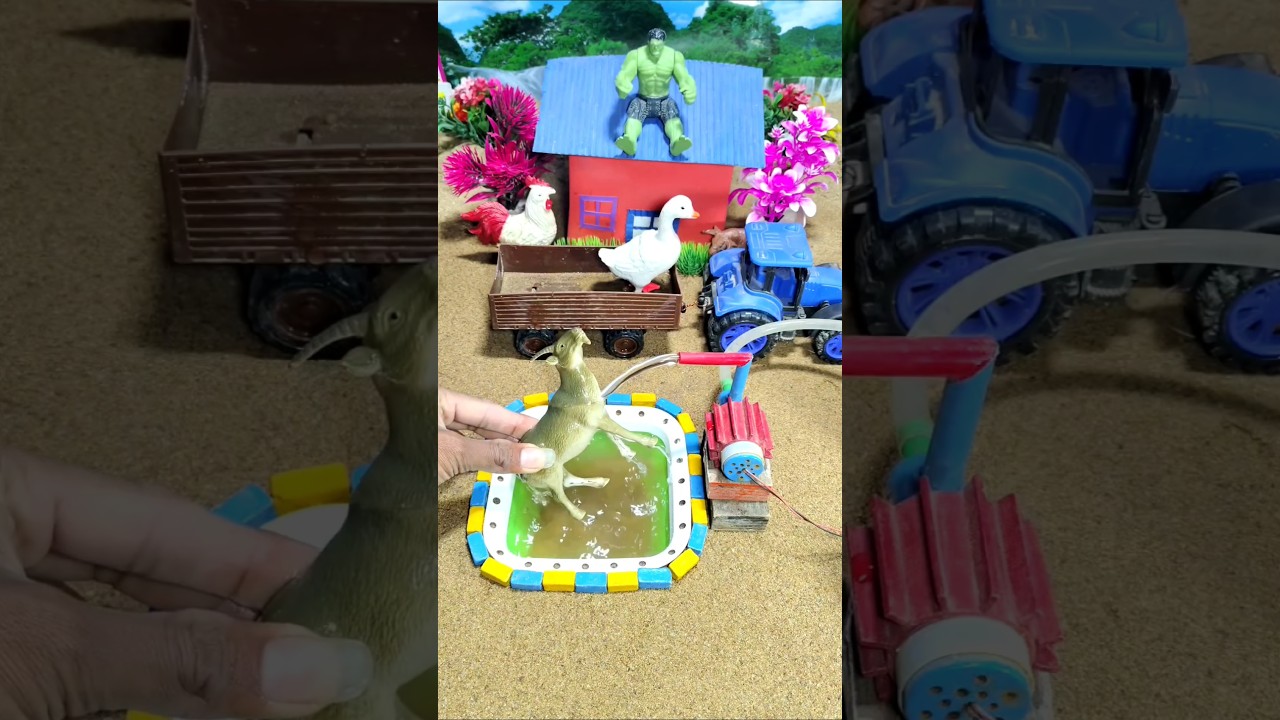 diy tractor video mini water pump science project #diykisanfarm #tractor​ #youtubeshorts​ 349