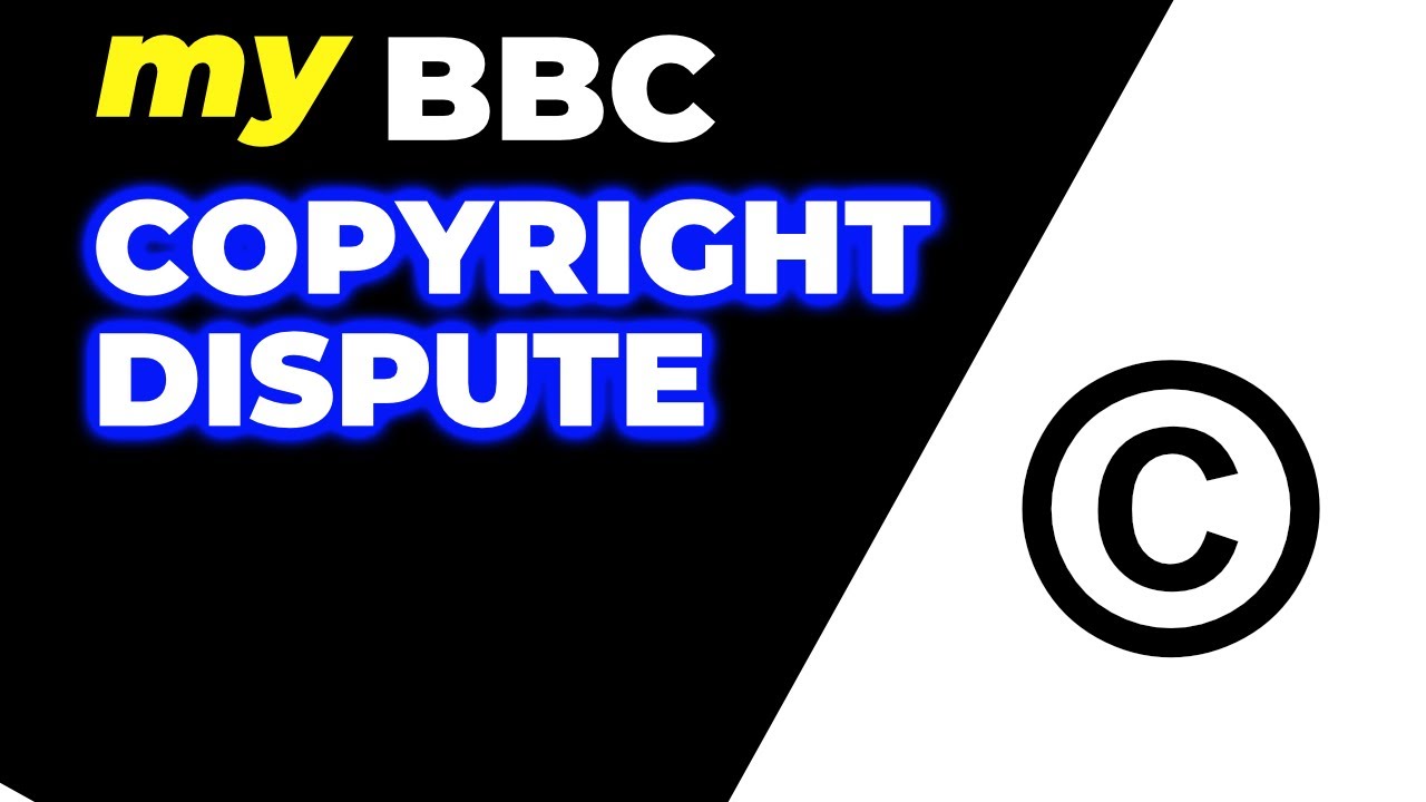 My BBC Copyright Dispute | How to Dispute YouTube Copyright Claims | BlackBeltBarrister