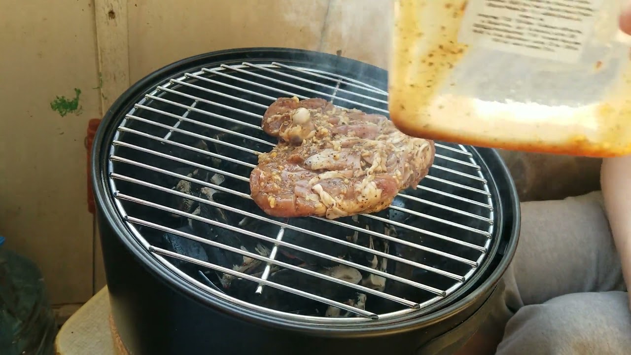 Первое использование гриля BergHOFF Table Grill