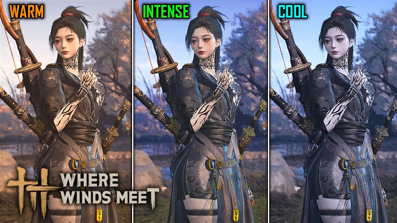 Where Winds Meet - Visual Style Comparison - Which Visual Style Looks The Best ?