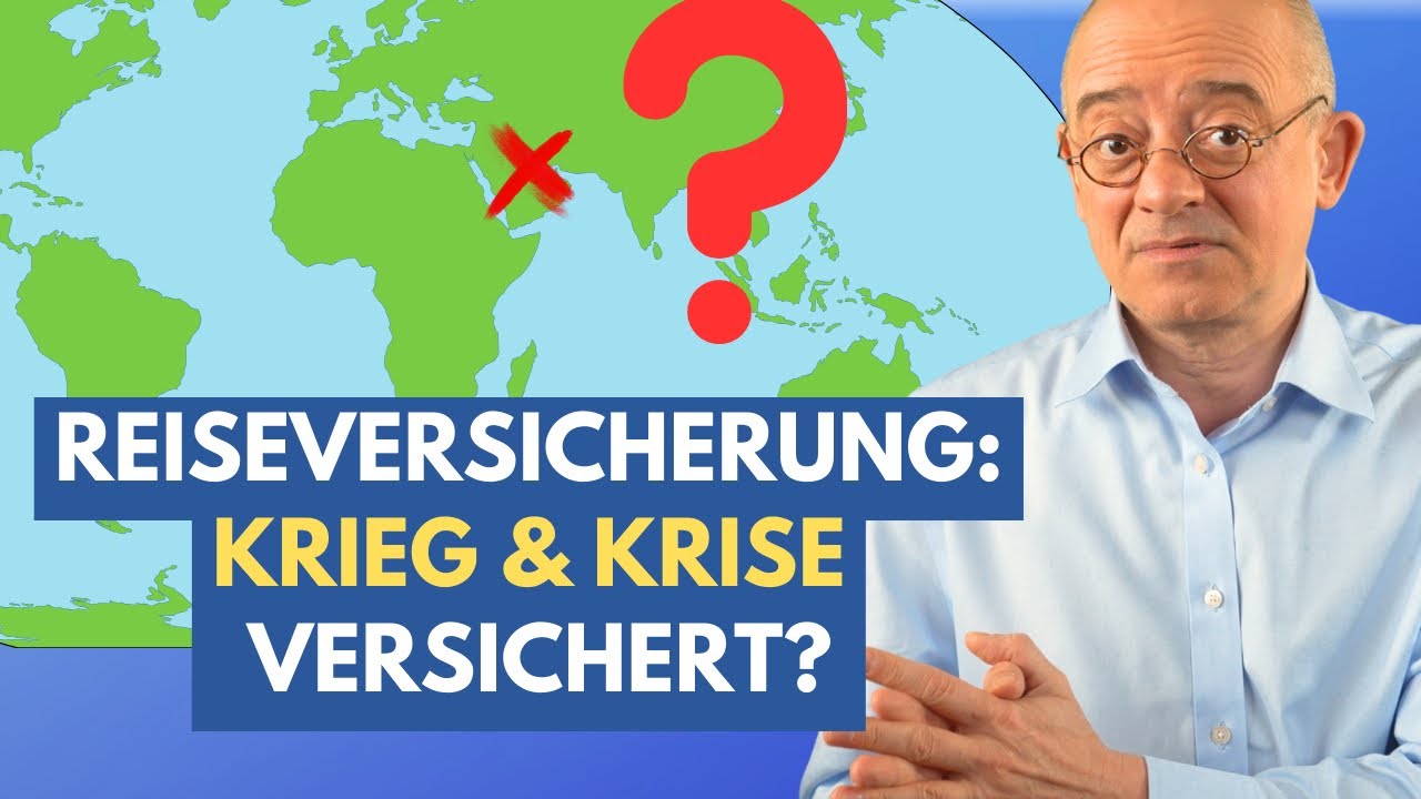 Reiseversicherung bei Krieg & Krise.