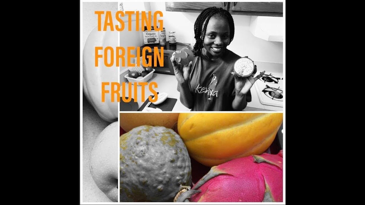 TASTING FOREIGN FRUITS// RAWDER KIDULA KEDAHA //RAWDERS WORLD
